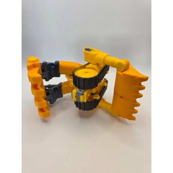 Transformers 2002 Go-Bots Strong-bot Action Figure Hasbro Playskool Bulldozer/NN - Picture 4 of 4